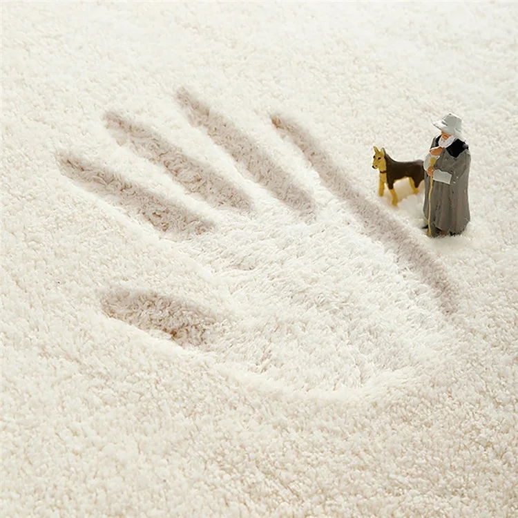 40x60cm Rainbow Home Bedroom Doormat Bedside Anti-Slip Rug Soft Cashmere Floor Mat