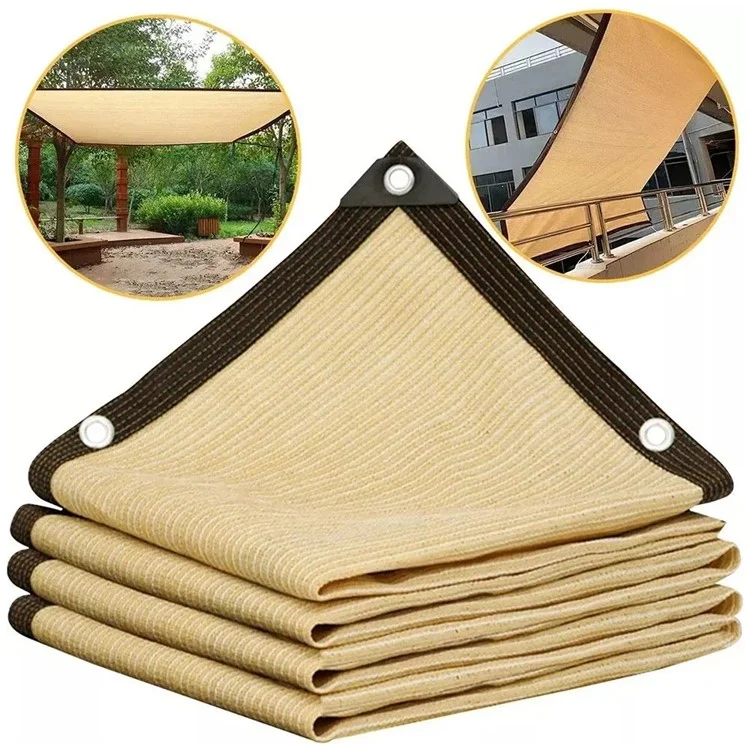 1 x 4m Outdoor Sun Shade Net for Balcony Garden UV Protection Privacy Screen with 5m Rope