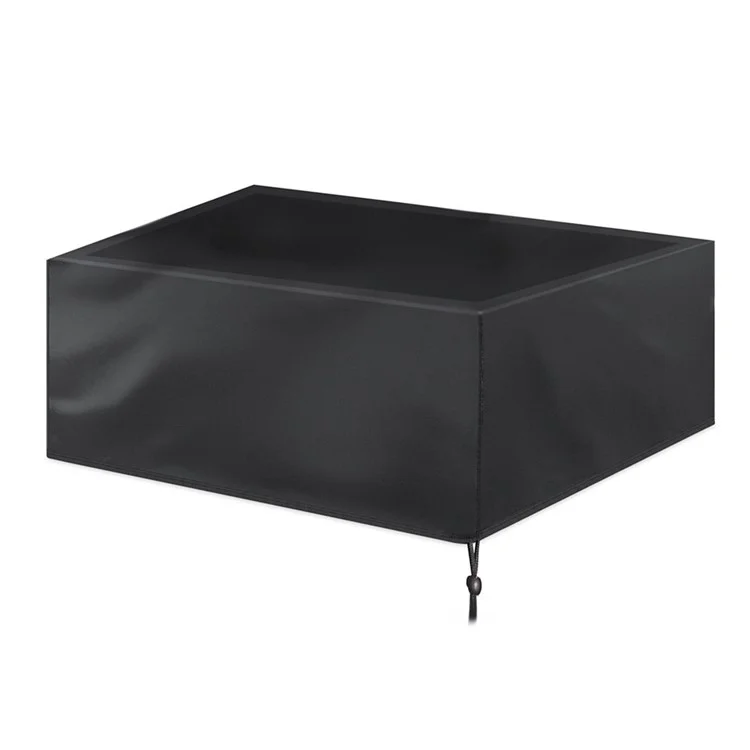 225x116x82cm Billiard Table Dustproof Protective Cover Oxford Cloth Waterproof Furniture Cover - Black