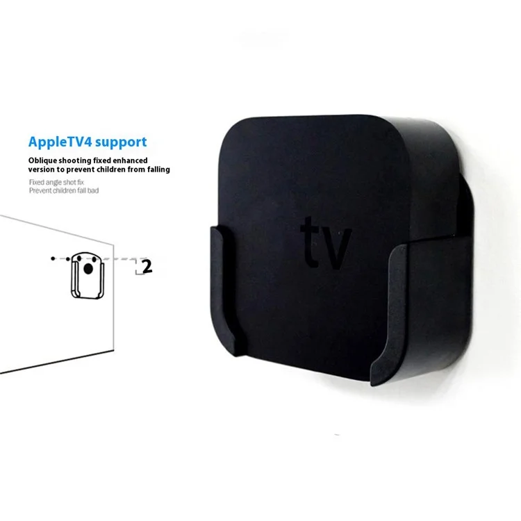 Wandhalterung Halterung Ständer aus Kunststoff für Apple TV 4