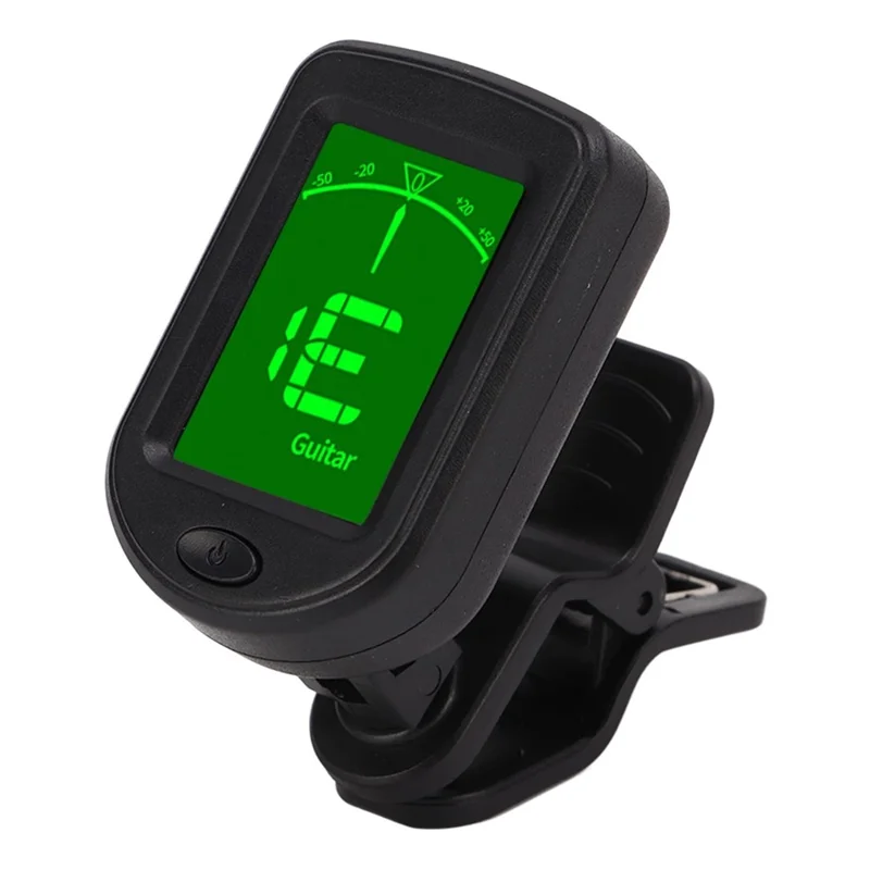 LGL-01 LCD Display Acoustic Guitar Tuner Portable Clip On Tuner for String Instruments Tuning Tool Gift