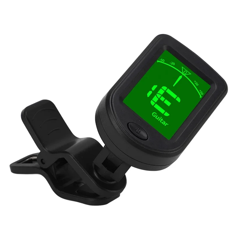 LGL-01 LCD Display Acoustic Guitar Tuner Portable Clip On Tuner for String Instruments Tuning Tool Gift