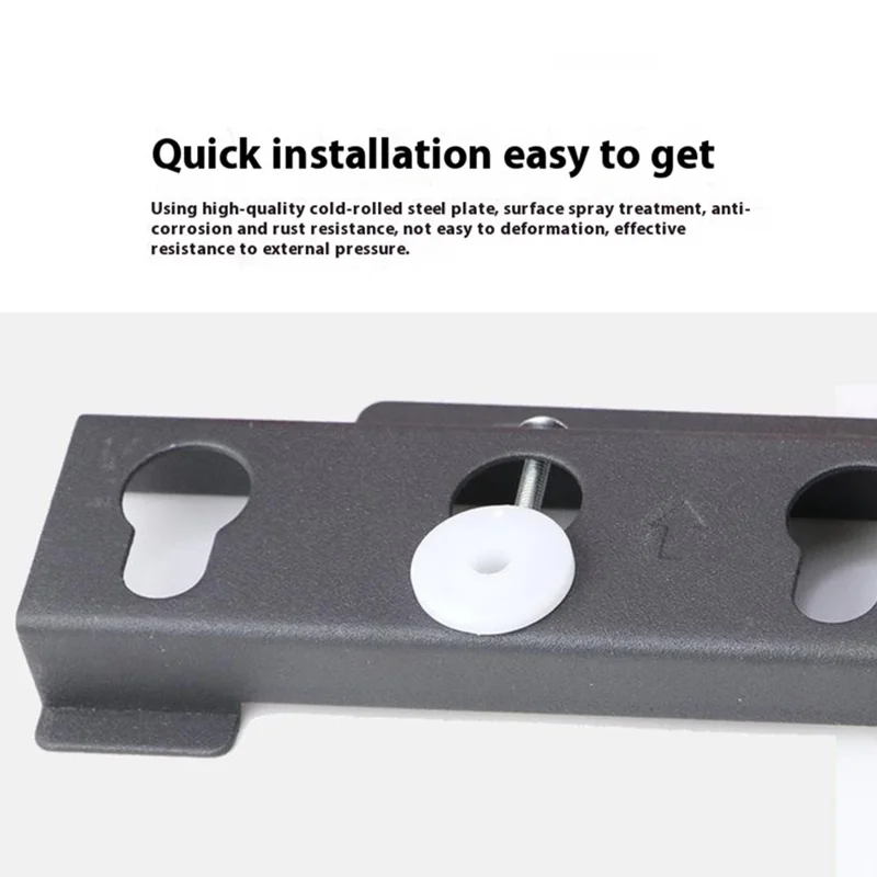 M Type 018 32 - 65 Inch Television Wall Bracket 1.5mm Thick Cold Rolled Steel Universal TV Mount