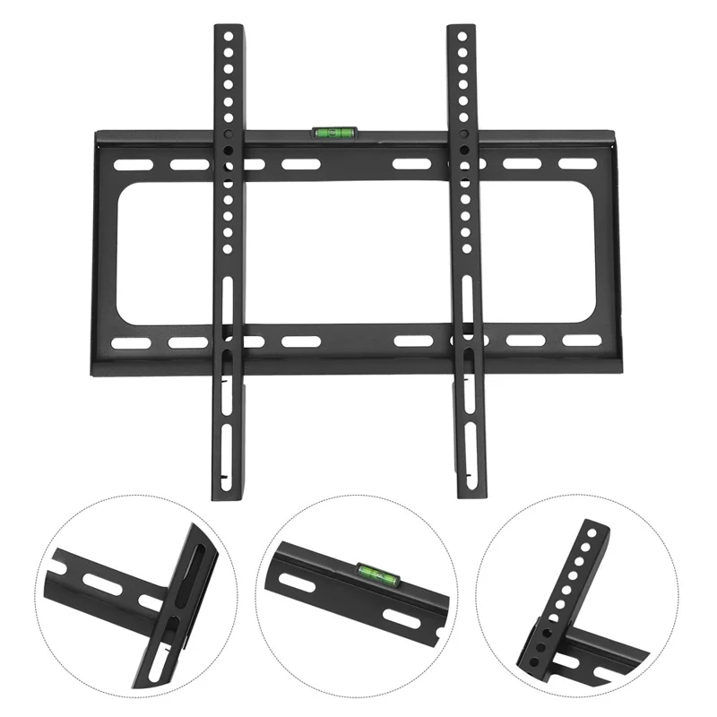 Universal TV Wall Mount for 32 - 70 Inch LCD Tvs 15 Degrees Tilt Cold Rolled Steel Television Bracket
