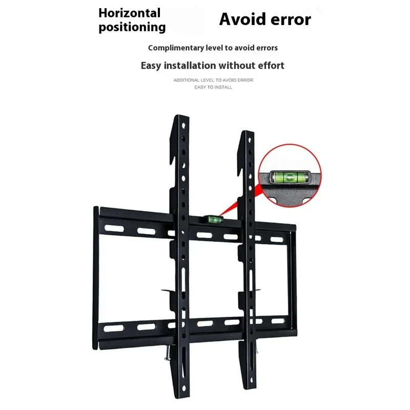 Universal TV Wall Mount for 32 - 70 Inch LCD Tvs 15 Degrees Tilt Cold Rolled Steel Television Bracket
