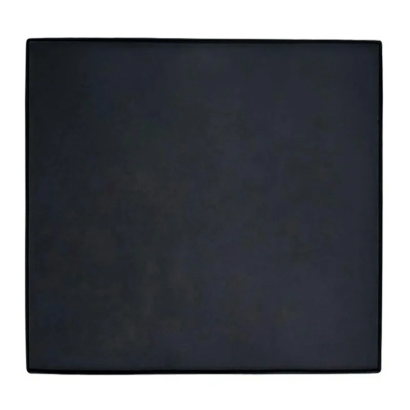 60x60cm Washer Dryer Top Cover Mat Washing Machine Non Slip Waterproof Silicone Protective Pad - Black