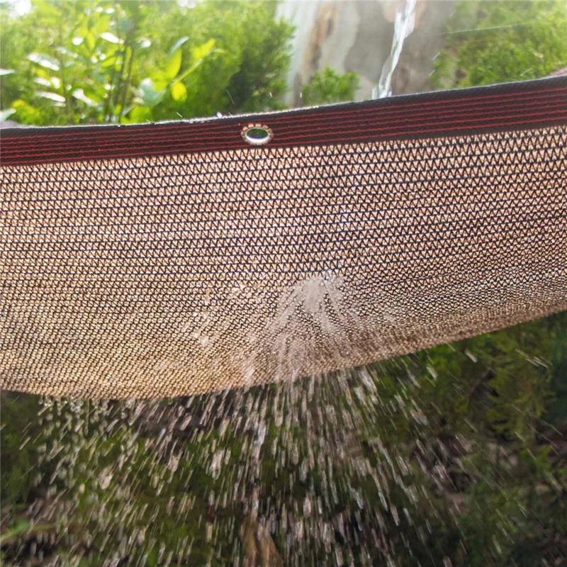 1 x 5m 120g HDPE Outdoor Garden Shade Cloth UV Protection Sun Net Sunblock Mesh Cover with Rope