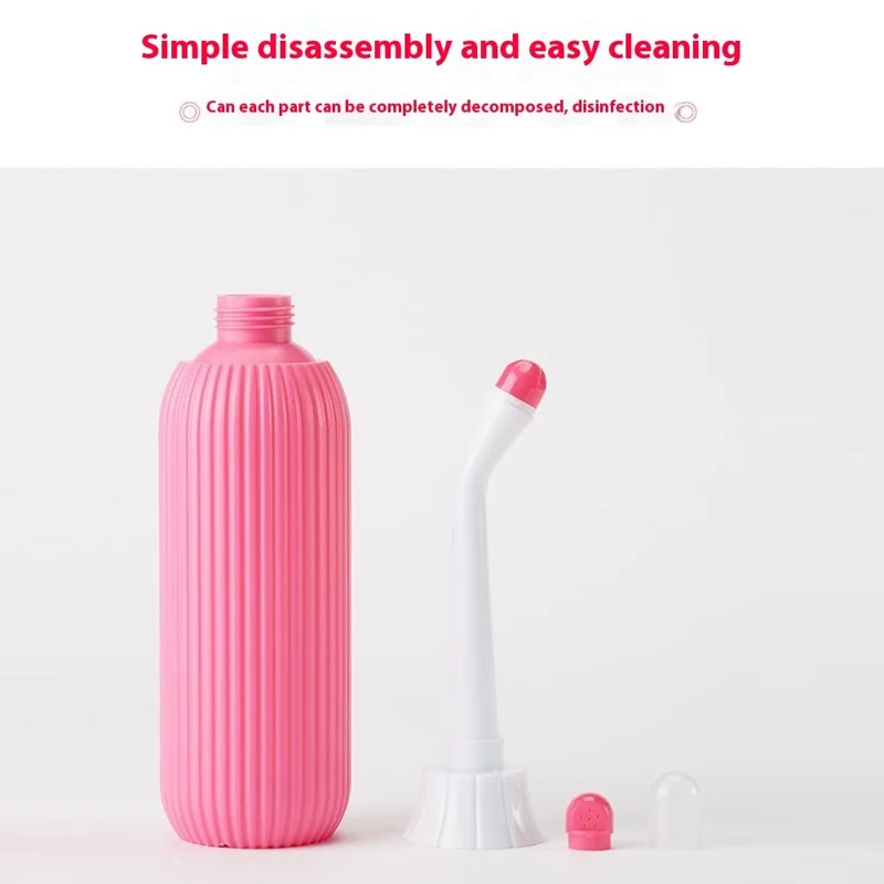 Limpiador portátil de higiene femenina Rociador de 500 ml, Dispositivo de limpieza personal para mujeres / Lavado de trasero de bebé - Verde