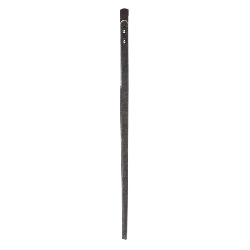 8Pcs Leather Sewing Needles Flat Head Double-Hole Steel Needles for Edge Binding Leathercraft Braiding