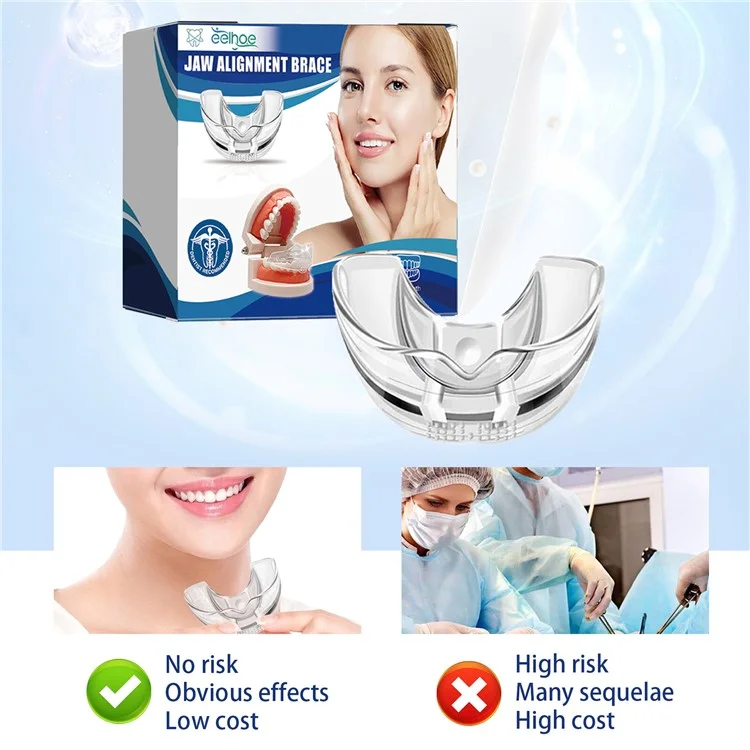 EELHOE EEA08-A105-1-MX1 Jaw Alignment Brace Orthodontic Appliance for Teeth Straightening Overbite Correction