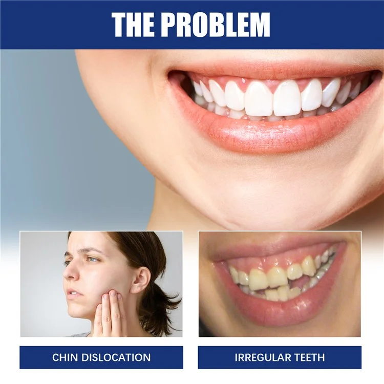 EELHOE EEA08-A105-1-MX1 Jaw Alignment Brace Orthodontic Appliance for Teeth Straightening Overbite Correction