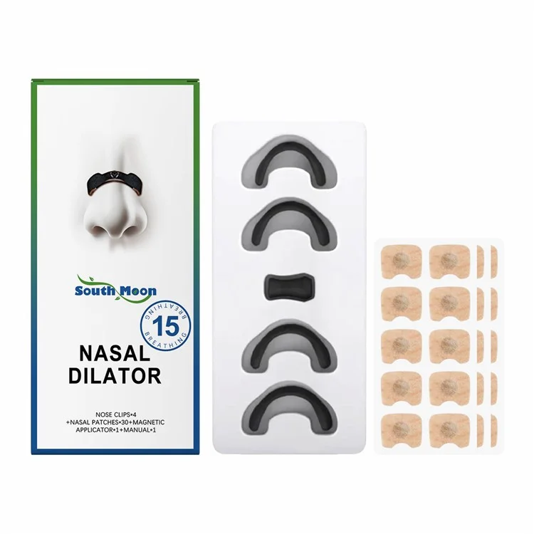 SOUTH MOON SO-B07-0334-03 Nasal Dilator Care Kit Anti Snoring Sleep Aid Relief Nasal Discomfort Tool