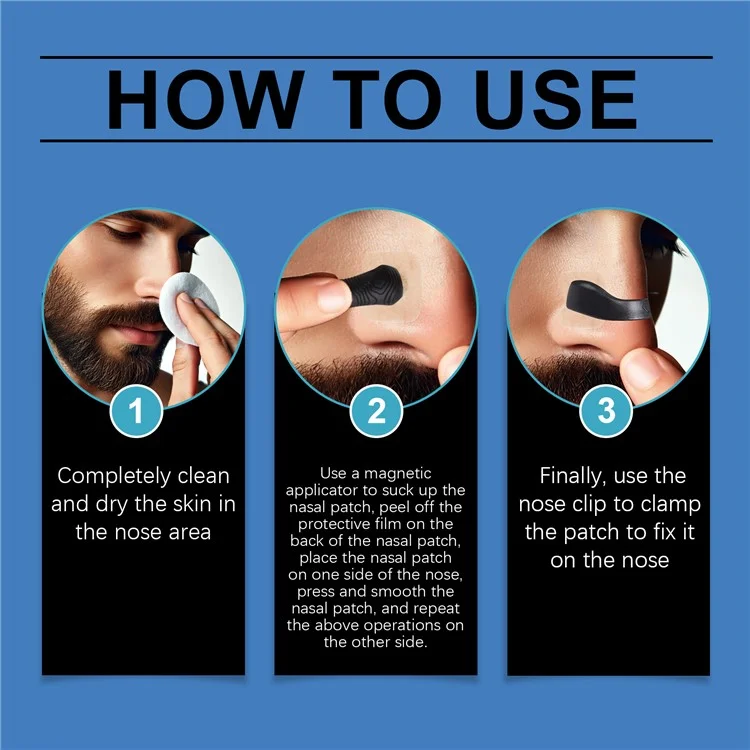 SOUTH MOON SO-B07-0334-03 Nasal Dilator Care Kit Anti Snoring Sleep Aid Relief Nasal Discomfort Tool