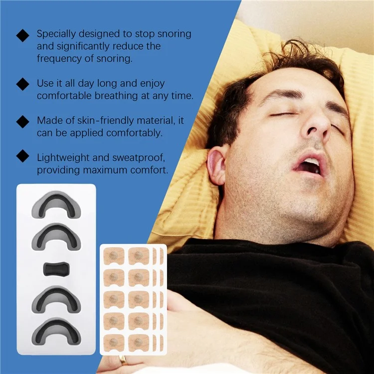 SOUTH MOON SO-B07-0334-03 Nasal Dilator Care Kit Anti Snoring Sleep Aid Relief Nasal Discomfort Tool