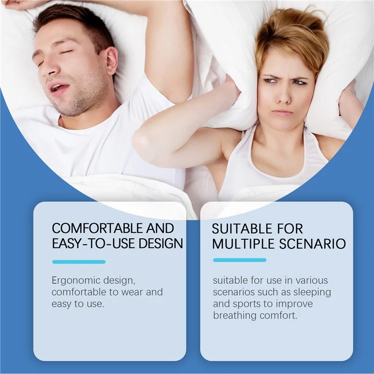 SOUTH MOON SO-B07-0334-03 Nasal Dilator Care Kit Anti Snoring Sleep Aid Relief Nasal Discomfort Tool