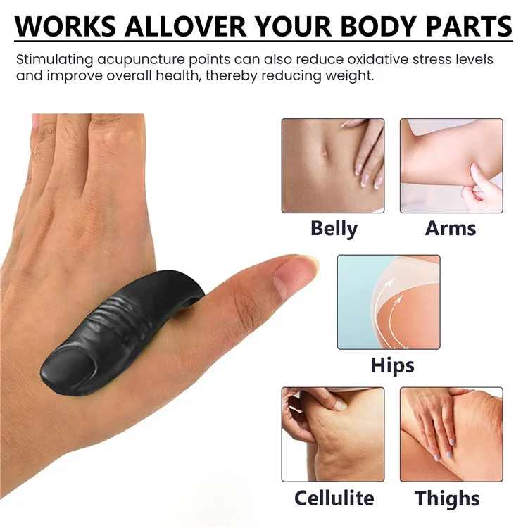 SOUTH MOON SOA06-A200-1-WH1 LI4 Acupressure Point Clip Detoxification and Slimming Body Care Point Clamp