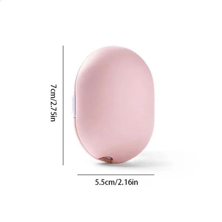 Stérilisateur de brosse à dents portable aux ultraviolets Rechargeable Mini Boîte de stérilisation aux UV pour la maison/les voyages - Rose