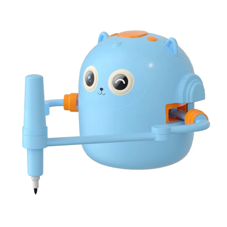 Robot Educativo da Disegno per Bambini - Giocattolo Interattivo di Apprendimento per lo Sviluppo Infantile - Blu