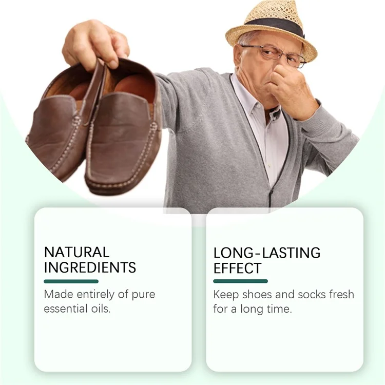 JUE-FISH JU-C03-0020-01 6er Pack Schuh-Geruchsneutralisierer Geruchsentferner für Schuhe Erfrischer