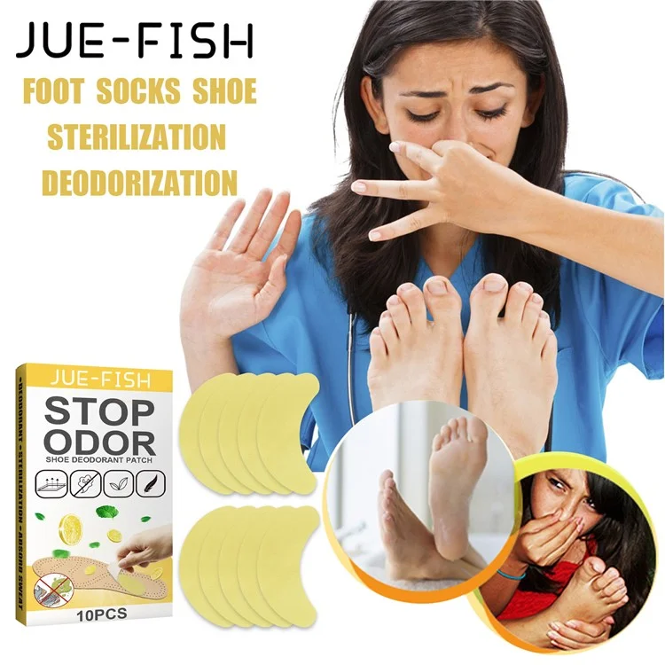 JUE-FISH cct0108cz01 10 Pezzi di Solette Deodoranti per Scarpe Elimina Odori per Sneakers / Scarpe Sportive