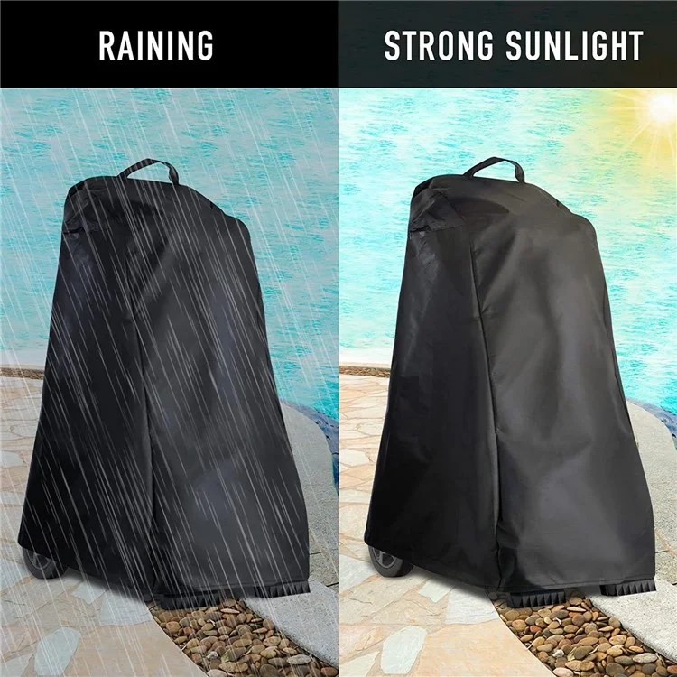 Copertura impermeabile per pulizia piscina 420D in tessuto Oxford Protezione antipolvere per macchina pulitrice di piscine