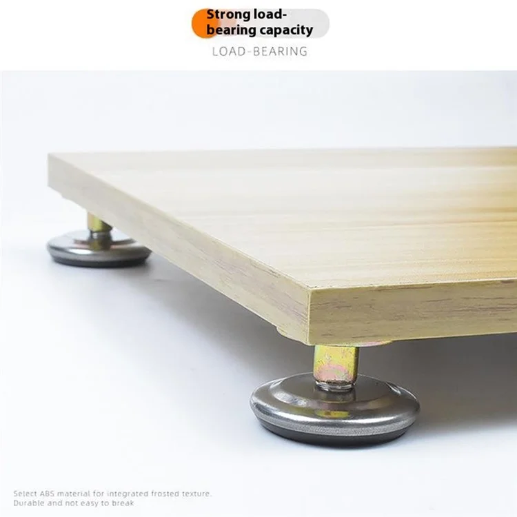 No. 6 4Pcs Furniture Leg Risers Adjustable Height Increasing Pads For Table Bed Chair Legs Elevators No Drilling Required