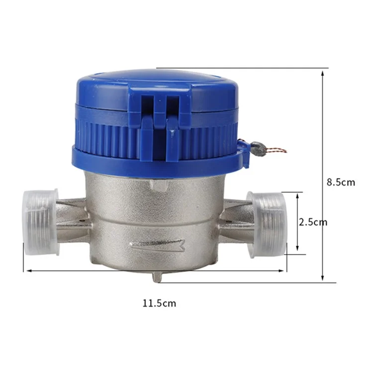 Household Water Meter Mechanical Rotary Wing High Precision Pointer Counter Measurement Tool