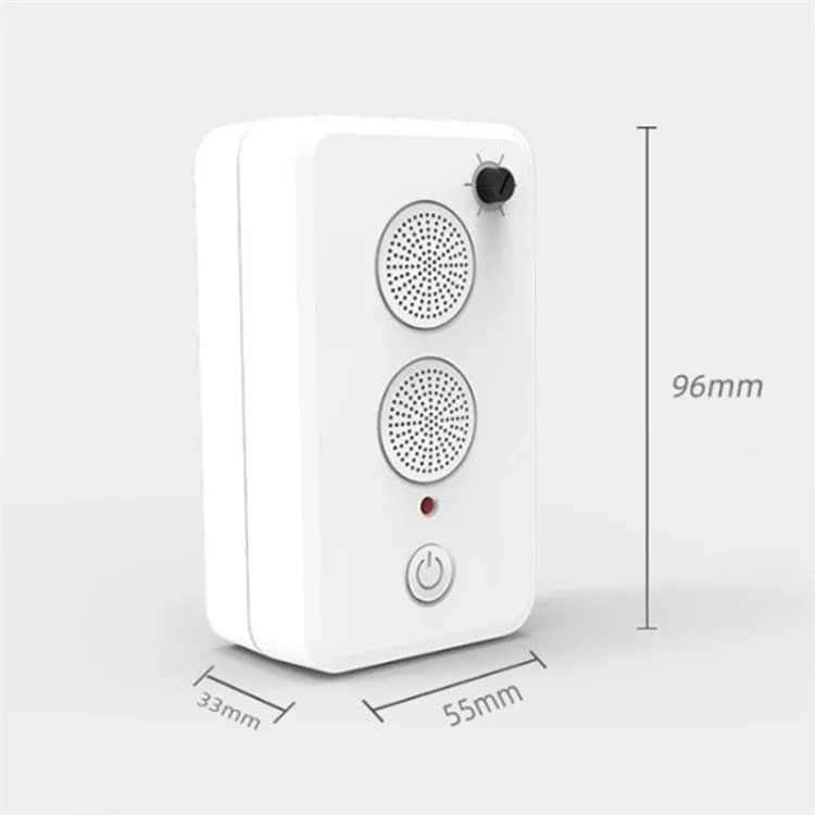 JL-217S Portable Rechargeable Ultrasonic Pest Repeller Electronic Rodent Deterrent for Mice  /  Bats  /  Rats
