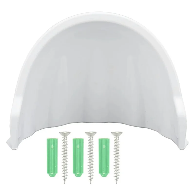 Security Camera Rain Cover Camera Sun Shield Outdoor Camera Protective Roof for Dome Type Surveillance Camera