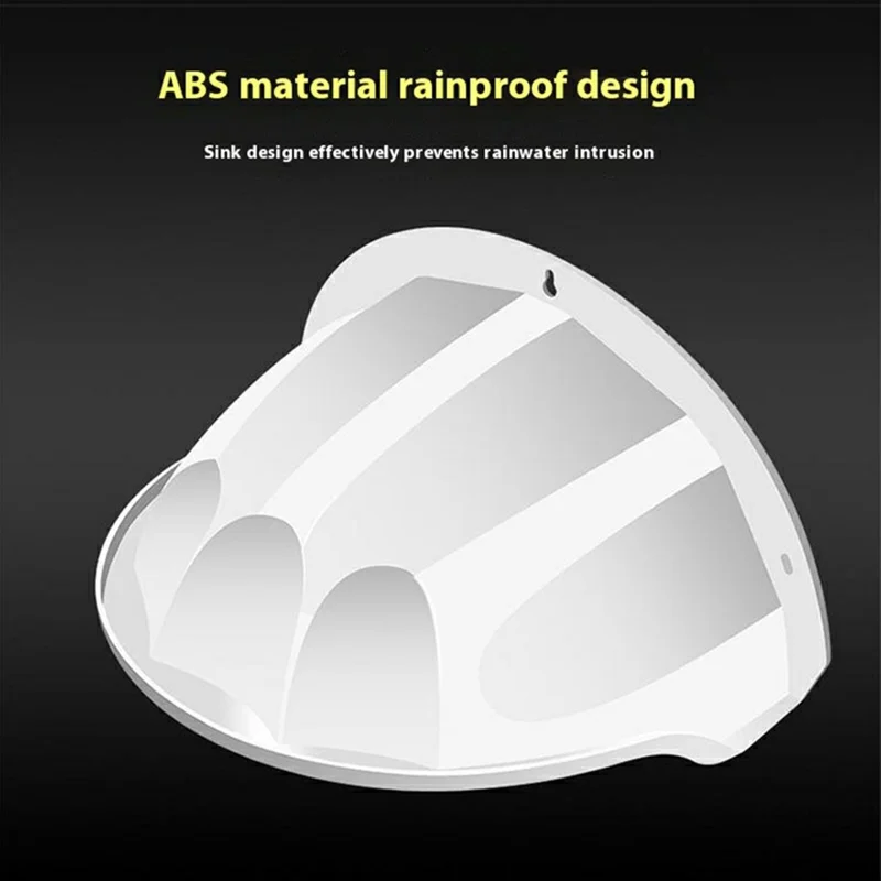 Security Camera Rain Cover Camera Sun Shield Outdoor Camera Protective Roof for Dome Type Surveillance Camera