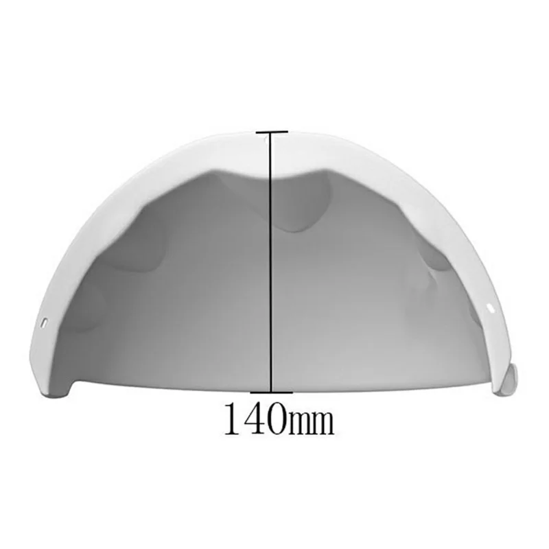 Security Camera Rain Cover Camera Sun Shield Outdoor Camera Protective Roof for Dome Type Surveillance Camera
