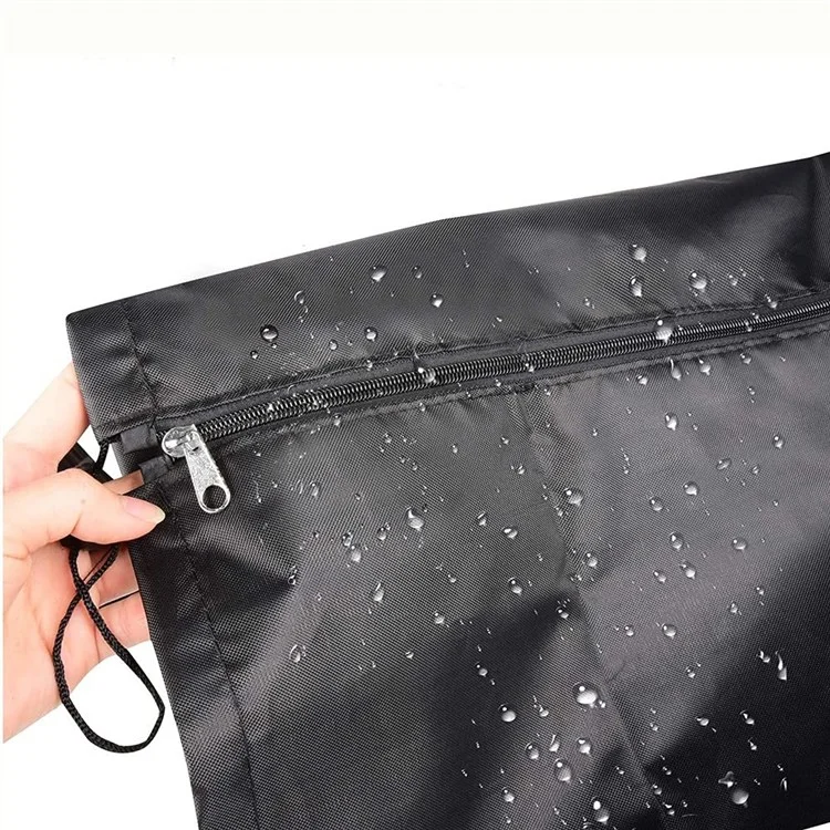 420D Oxford Stoff Wasserdichte Abdeckung für drehbaren Schirm Wäscheständer Outdoor Drehbare Wäscheleine Staubschutz - Silber