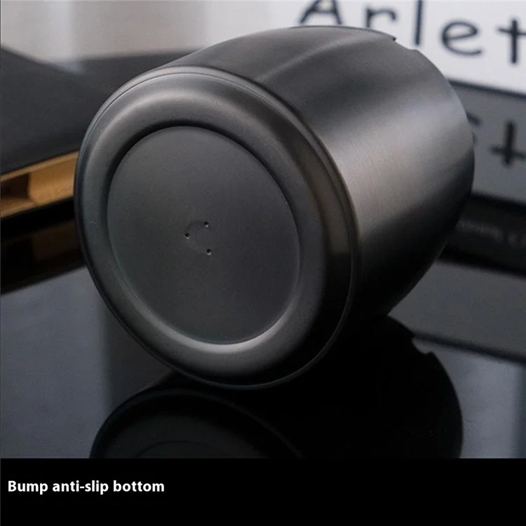 Stainless Steel Ashtray Thickened Cigarette Holder Anti Fly Ash Ashtray Small Size without Lid
