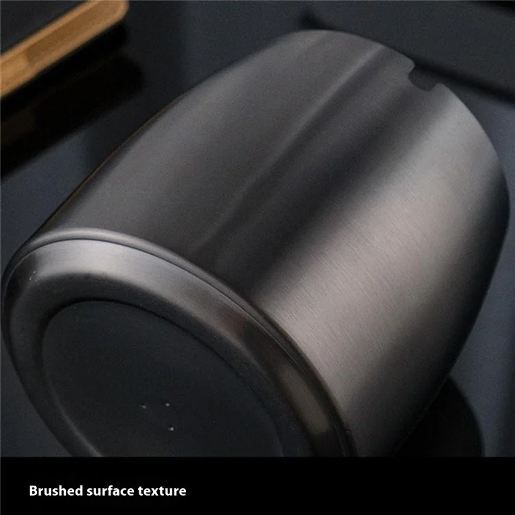 Stainless Steel Ashtray Thickened Cigarette Holder Anti Fly Ash Ashtray Small Size without Lid