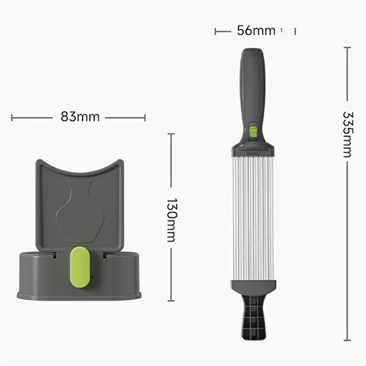 Manual Meat Slicer for Beef Pork Lamb Stainless Steel Meat Shredder Kitchen Gadget (BPA Free, No FDA) - Black