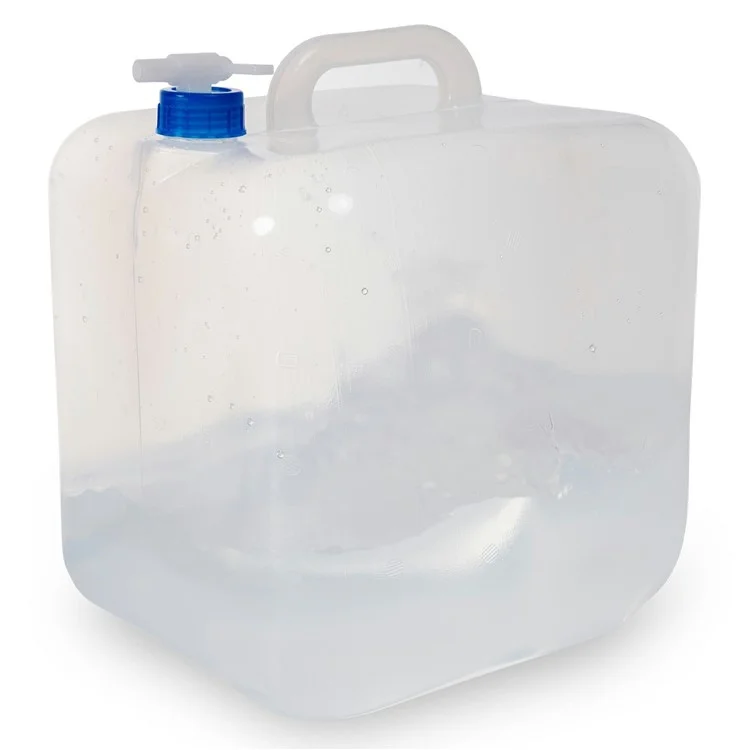 5L Collapsible Water Container with Tap Portable LDPE Water Bag for Emergency / Camping (BPA Free, with FDA)