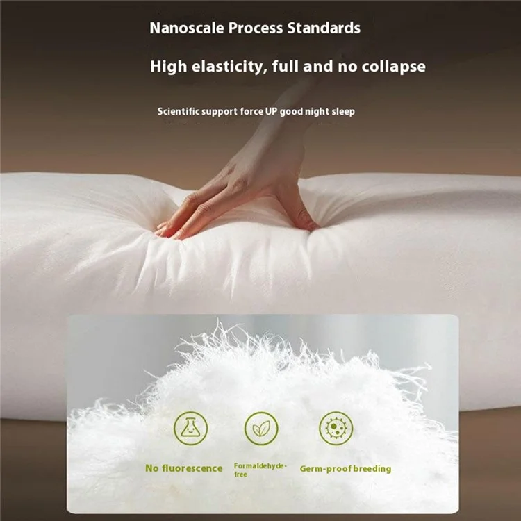 Extended H-Shaped Pregnancy Pillow Multifunctional Lumbar Support Side Sleeping Cushion with Auxiliary Pillow - Grey