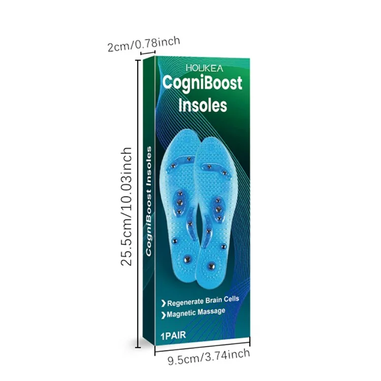 HOUKEA HK-B05-0050-01 1 Pair Insoles Comfort Cushioning / Breathable / Foot Care