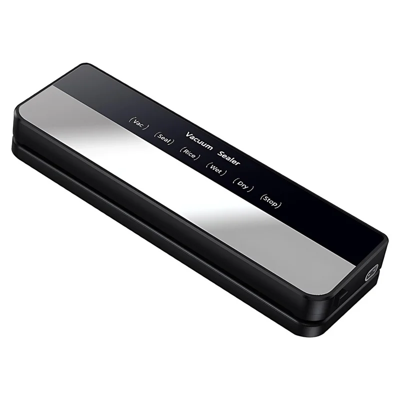 Home Kitchen Automatic Vacuum Sealer Dry Wet Food Packaging Machine with 30 Textured Bags - EU Plug