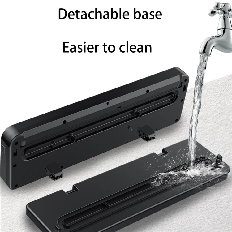 Food Packaging Vacuum Sealer Automatic Sealing Machine with 30 Textured Bags - EU Plug