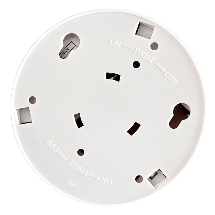ACJ512COM Compound Type CO Gas Monitor Alarm Carbon Monoxide Smoke Detector for Home Hotel Bedroom KTV Office (English Version)