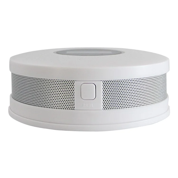 ACJ512COM Compound Type CO Gas Monitor Alarm Carbon Monoxide Smoke Detector for Home Hotel Bedroom KTV Office (English Version)