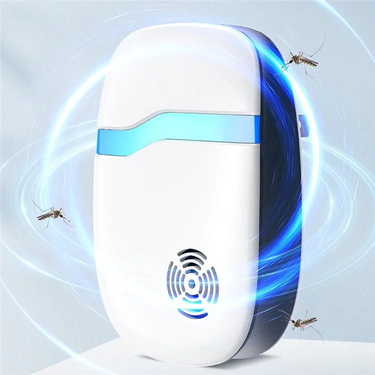 313 6Pcs Ultrasonic Pest Repeller Multifunction Electronic Repellent for Mice / Mosquitoes / Insects - US Plug