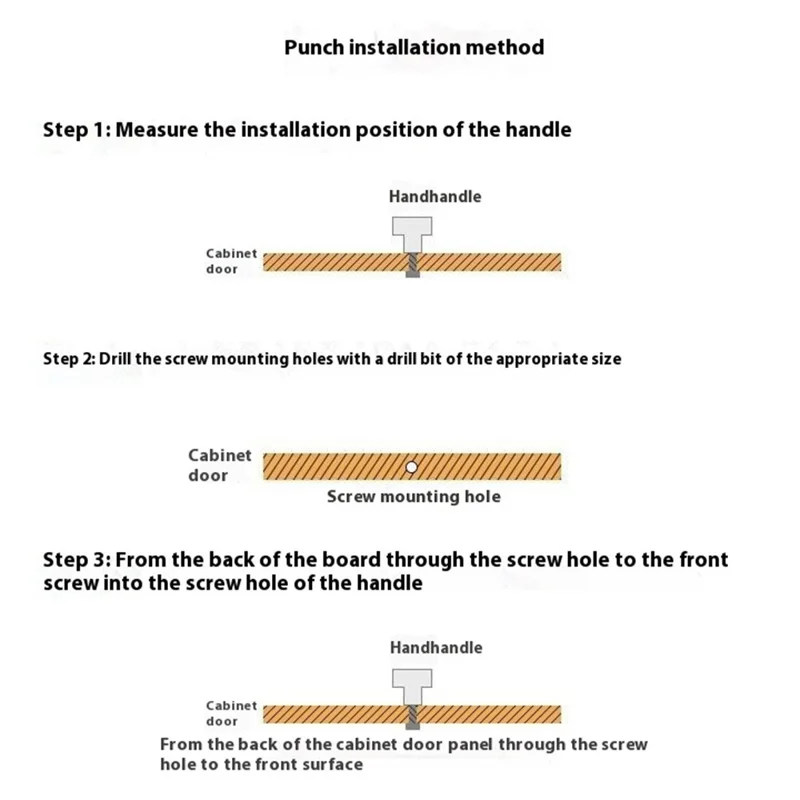 Cute Wooden Drawer Pulls Kids Room Closet Cabinet Cartoon Pattern Handles Decorative Hooks - Moon  /  M6 Nut