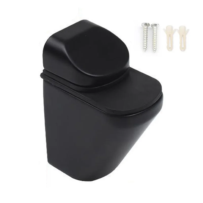 K161 3-23mm Adjustable Glass Shelf Zinc Alloy Clamp Glass Wood Board Fixing Clip Support Bracket - Black