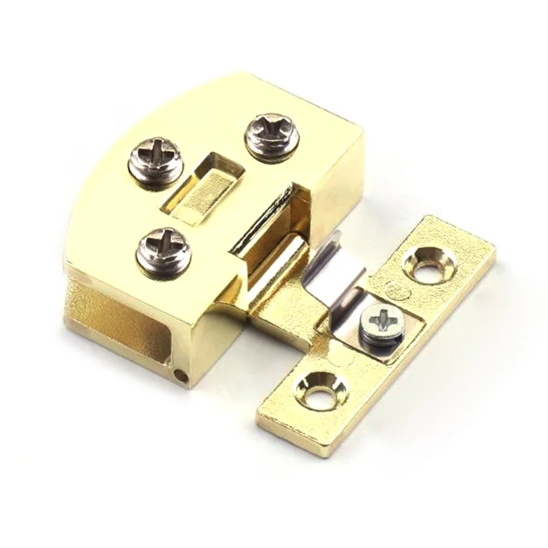 K845 Glass Door Hinge Punching Free Cabinet Hinge Clamp for Wine Cabinet / Pet Display Case 5-6mm Glass Thickness