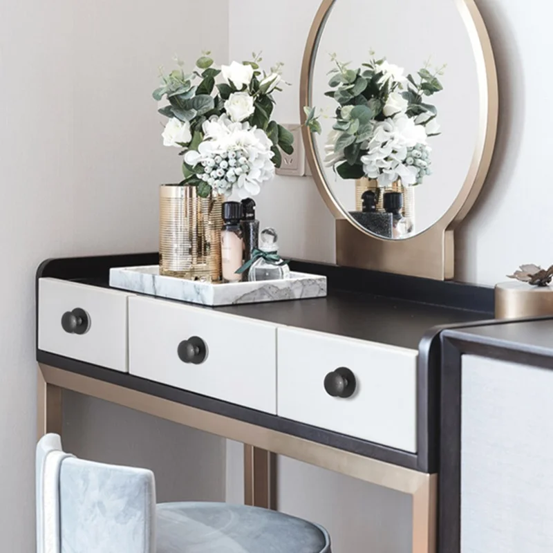 Stainless Steel No-Drill Furniture Cabinet Door Handle Adhesive Round Drawer Pull Knob - Tarnish