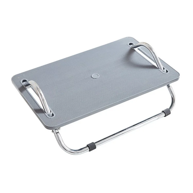 Ergonomic Footrest Office Desk Height Adjustable Sofa Foot Rest Pad for Work Home - Light Grey