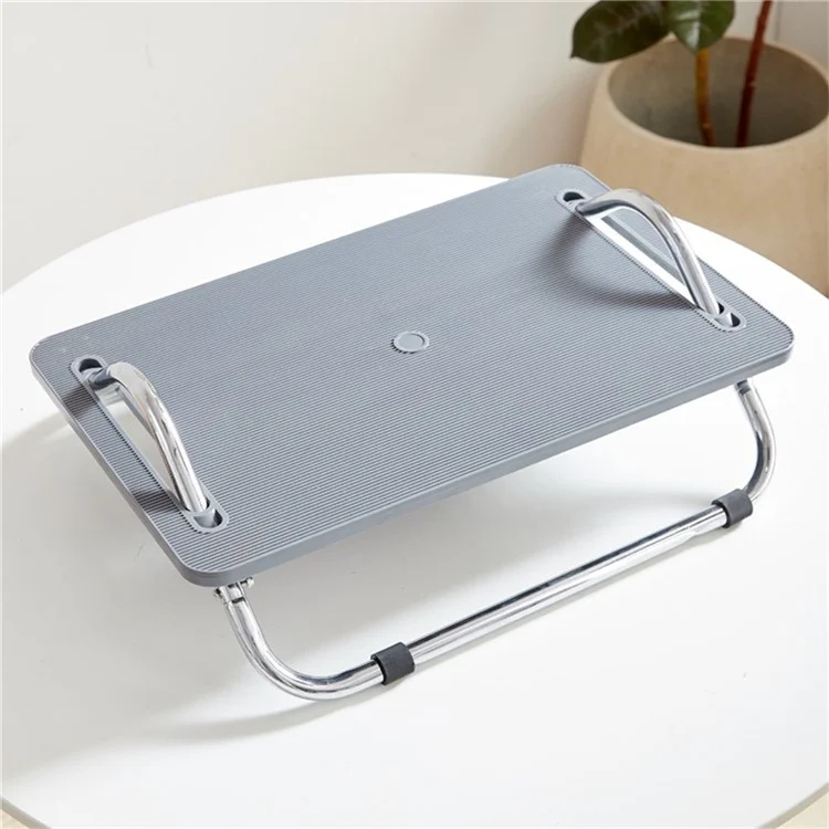 Ergonomic Footrest Office Desk Height Adjustable Sofa Foot Rest Pad for Work Home - Light Grey
