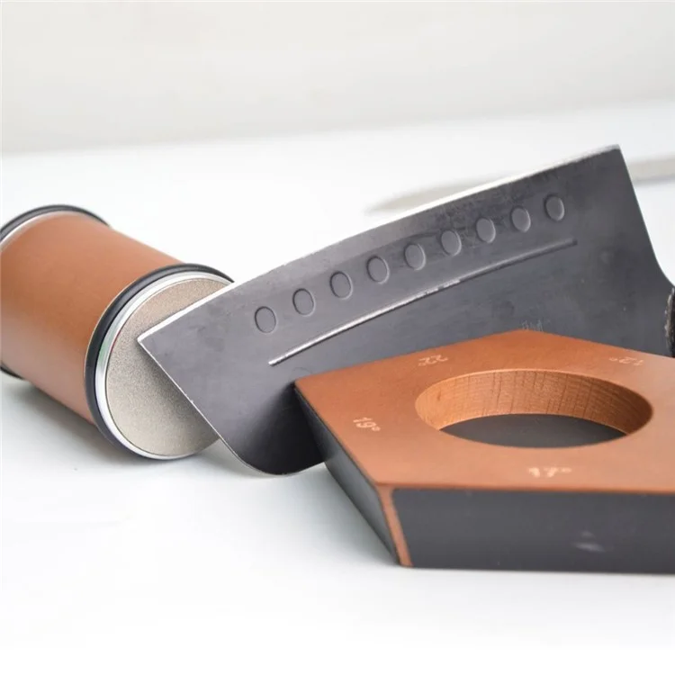 Affilatore di coltelli multifunzionale con pietra diamantata / Base magnetica per cucina / Uso domestico